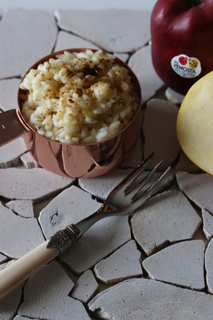 Risotto mele e Comté 1